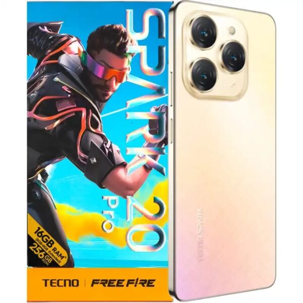 TECNO SPARK 20 PRO 256GB-8GB DORADO - Image 3